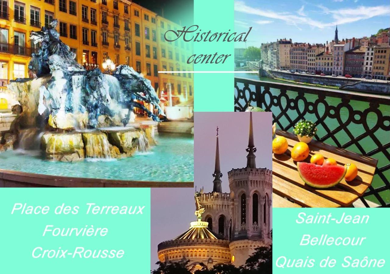 Appartement Haussmannien D'Artiste, Exception, Quai De Saone Balcon+Parking Λυών Εξωτερικό φωτογραφία