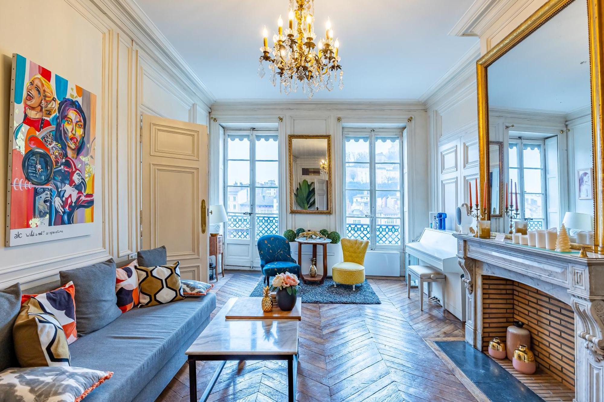 Appartement Haussmannien D'Artiste, Exception, Quai De Saone Balcon+Parking Λυών Εξωτερικό φωτογραφία